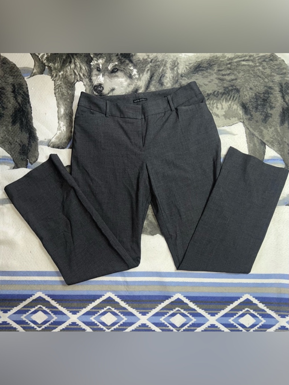 Worthington Gray Perfect Trouser Size 8